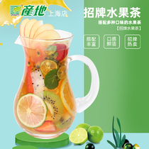 Shanghai origin comprehensive fruit tea sauce concentrated fruit juice concentrated fruit beverage tea chain brand milk tea shop use