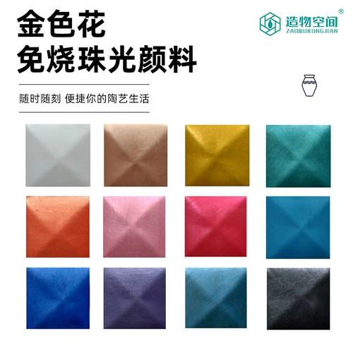 Золотая пигментированная концентрированная глазурь, бессвинцовая окрашенная глина