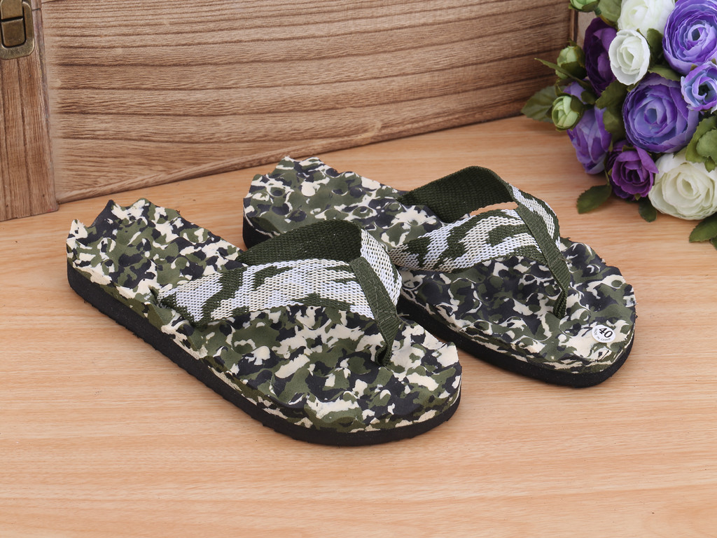 Mùa hè của nam giới dép massage flip flops bãi biển không thấm nước giày nhà người đàn ông giản dị của dép không trượt bọt kích thước lớn