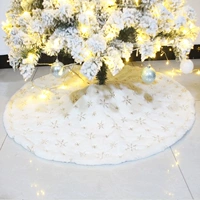 1,2 метра группы рождественской елки Золотые снежинки