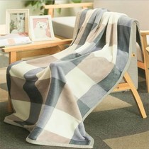 Size thin velvet tripe summer baby outing flannel blanket nap coral velvet delicate air conditioner