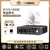 YAMAHA Yamaha UR22C professional-grade net red mobile phone live sound card debugging USB external sound card