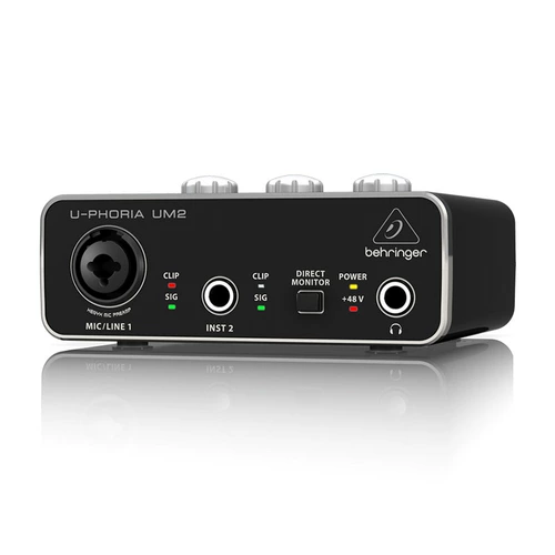 Behringer Belling UM2 Live Singing K Song Recording Set Внешний USB Sound Card Мобильные компьютеры общие