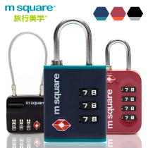 m square customs lock tsa combination lock trolley luggage suitcase anti-theft lock checked customs clearance lock suitcase