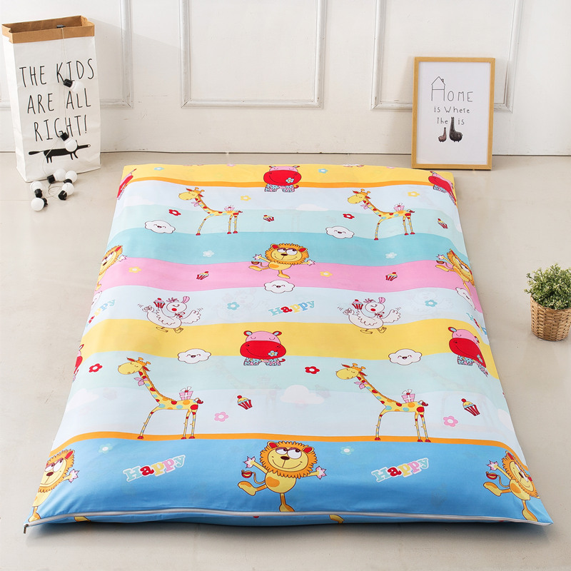 Nệm cover cotton nệm bìa tất cả bao quanh bởi cotton quilt cover removable dây kéo giường bìa duy nhất pad set