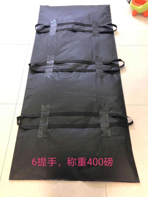 Waterproof Body Bags, Thickened Durable Pvc Body Bags, Disposable Body Lifting Bags, Funeral Supplies