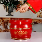 Свадебные принадлежности красное пластиковое имитация