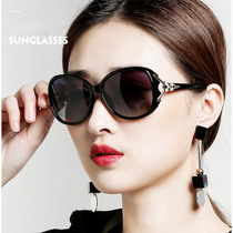 Glasses female Net red sun glasses tide 2020 Star round face driver driving sunglasses long face fashion personality new