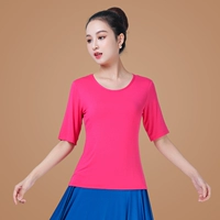 Розовый красный средний рукав