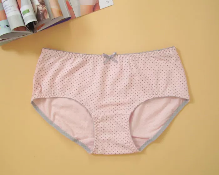 Underwear, cotton trousers, comfortable pants, mid rise