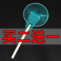 Handmade Wood copying net aquatic products market fishing net fishing net bag restaurant restaurant selling fish tools supermarket fishing net fishing net catching fish