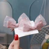 Детская трехмерная заколка для волос с бантиком, аксессуар для волос, милые шпильки для волос для девочек, детская одежда