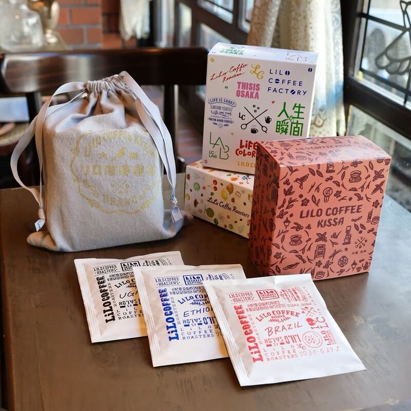 In Stock Osaka Lilo Drip Coffee Exquisite Gift Box Light Roast Medium Roast Dark Roast Black Coffee