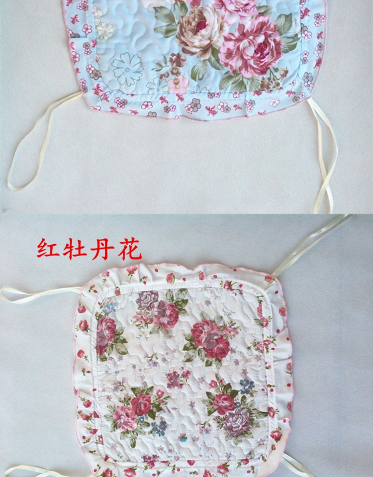Ghế ghế đệm pad vòng tròn hình chữ nhật nhỏ phân vuông Stool tròn nhỏ đệm pad trượt 6 vận chuyển và rửa được - Ghế đệm / đệm Sofa bộ thảm lót ghế gỗ