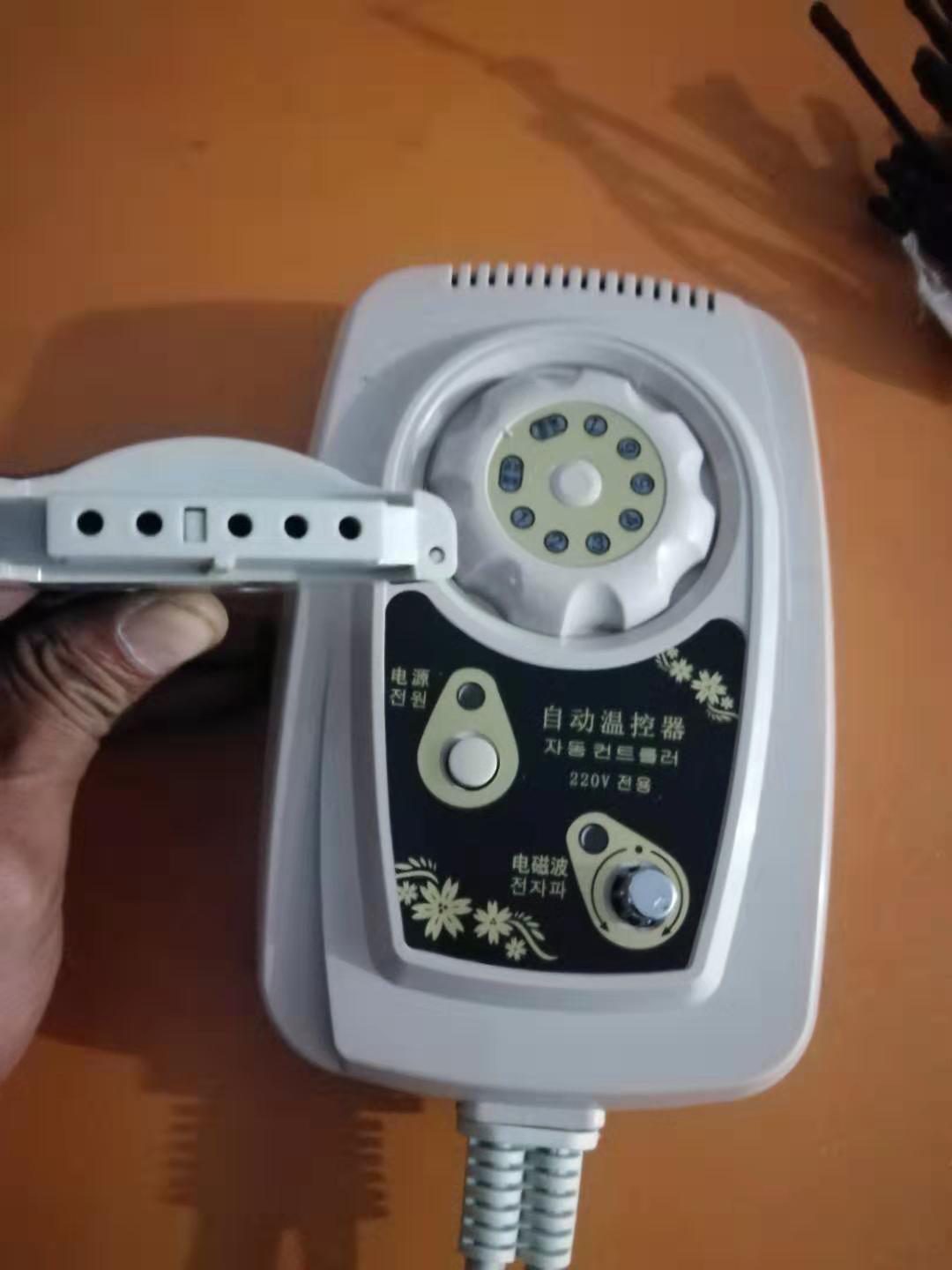 Jade germanium stone tourmaline mattress temperature control switch single temperature Pvx line special partial five-hole thermostat