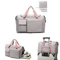 Large-capacity travel bag for women extra-large trolley handbag for travel portable maternity storage bag sports and fitness bag foldable