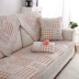 Cotton bốn mùa phổ vải sofa đệm đơn giản hiện đại phù hợp với cotton kết hợp phòng khách đệm chống trượt - Ghế đệm / đệm Sofa Ghế đệm / đệm Sofa