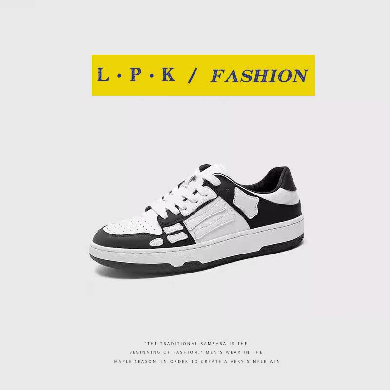 Summer new sneakers men's niche design Bruco sports white shoes trend retro low-top couple casual shoes