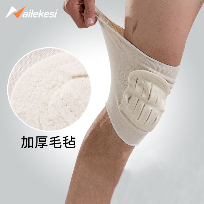 Heating knee-protecting old wool felt knee joint protective cover for elderly cold winter sports sheath
