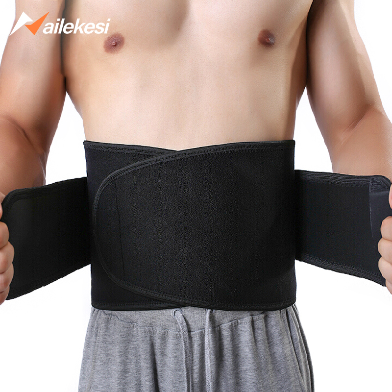Sports belt men's plastic waist waist girdle fitness bandage waist seal corset squat summer running ball thin section