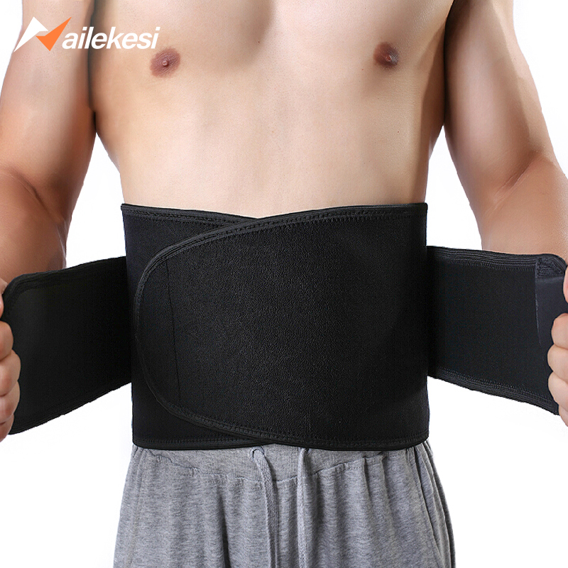 Sports belt men's plastic waist waist girdle fitness bandage waist seal corset squat summer running ball thin section