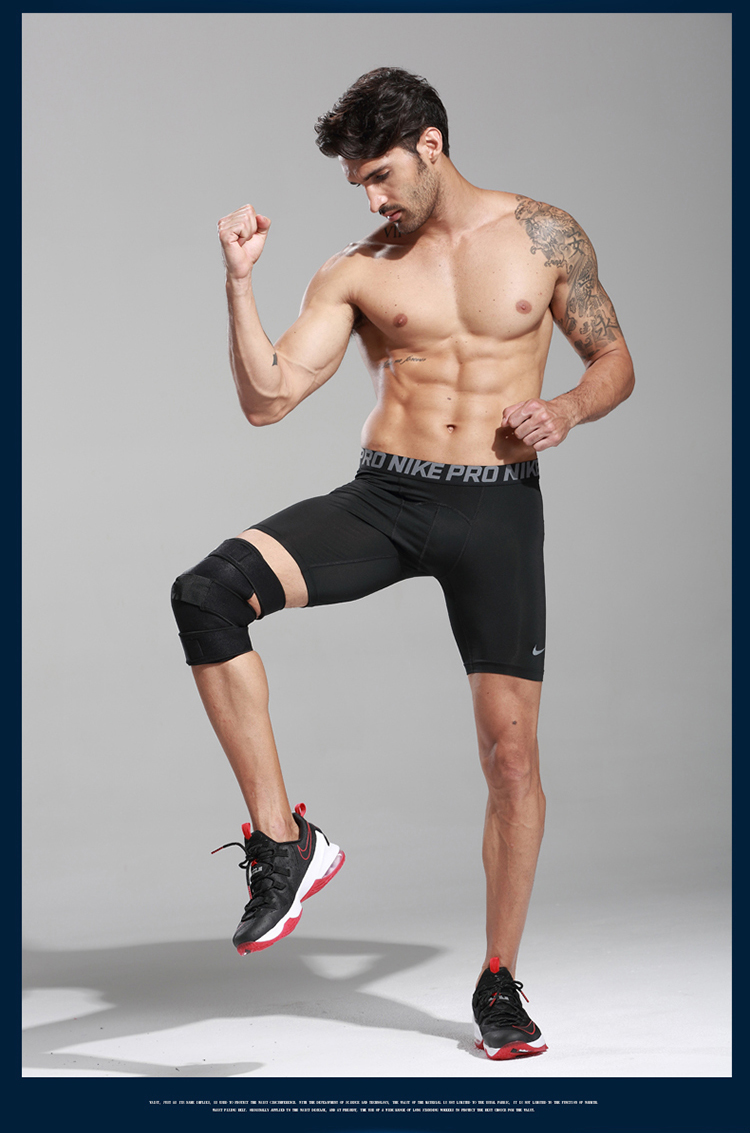 Kneepad nam thể thao bảo vệ đầu gối cưỡi bốn mùa sơn gió che khớp ấm bảo vệ che nhảy múa thiết bị bảo vệ - Dụng cụ thể thao băng gối thể thao