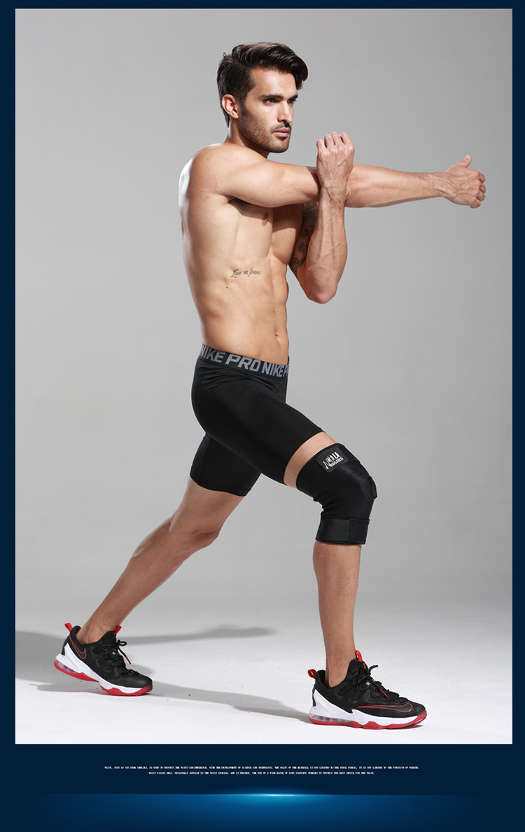 Kneepad nam thể thao bảo vệ đầu gối cưỡi bốn mùa sơn gió che khớp ấm bảo vệ che nhảy múa thiết bị bảo vệ - Dụng cụ thể thao băng gối thể thao