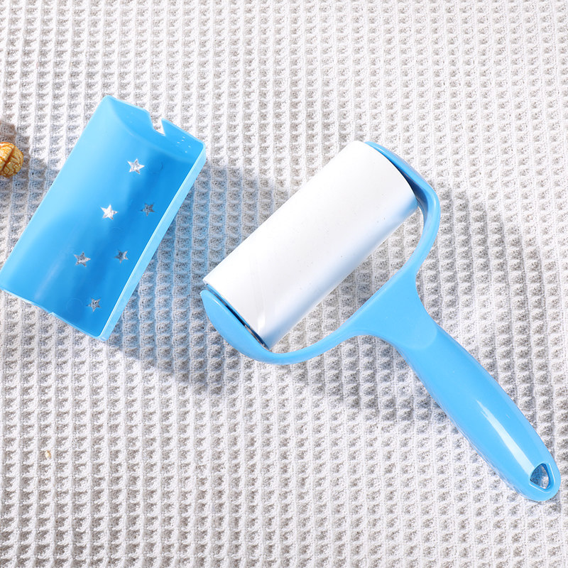 Sticky hair remover tearable sticky dust paper replacement roll dust removal roller brush roller home removal felt sticky bristle stained hair artifact