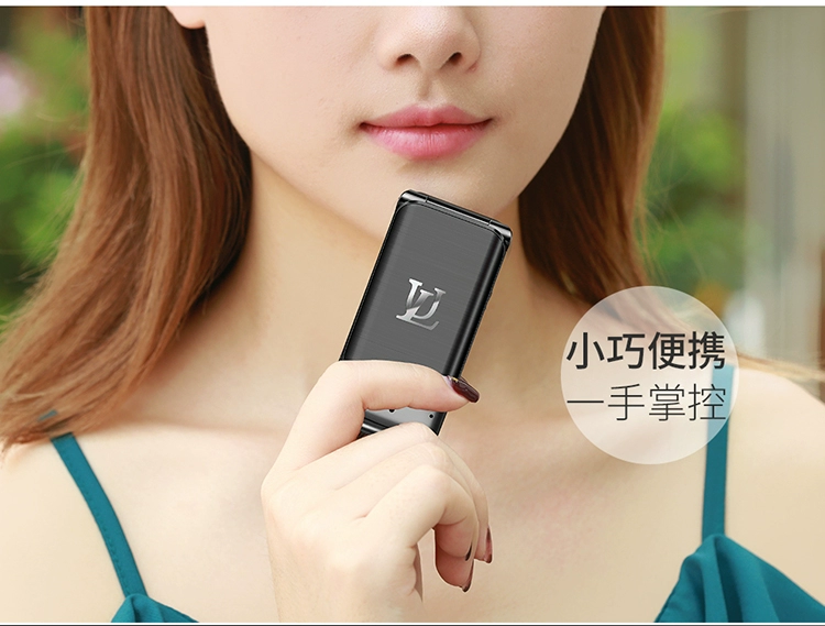 kim loại nhỏ điện thoại vỏ sò nam và sinh viên nữ túi siêu nhỏ gọn thời trang nhỏ tùng ulcool / nhạc sĩ tài năng mát V9 - Điện thoại di động
