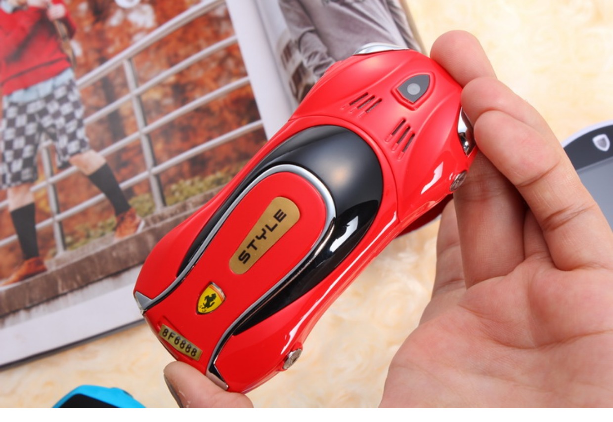 NIUWAN / New Wan F1 xe điện thoại di động đèn trẻ em học sinh hoạt hình cá tính mini thể thao xe điện thoại di động