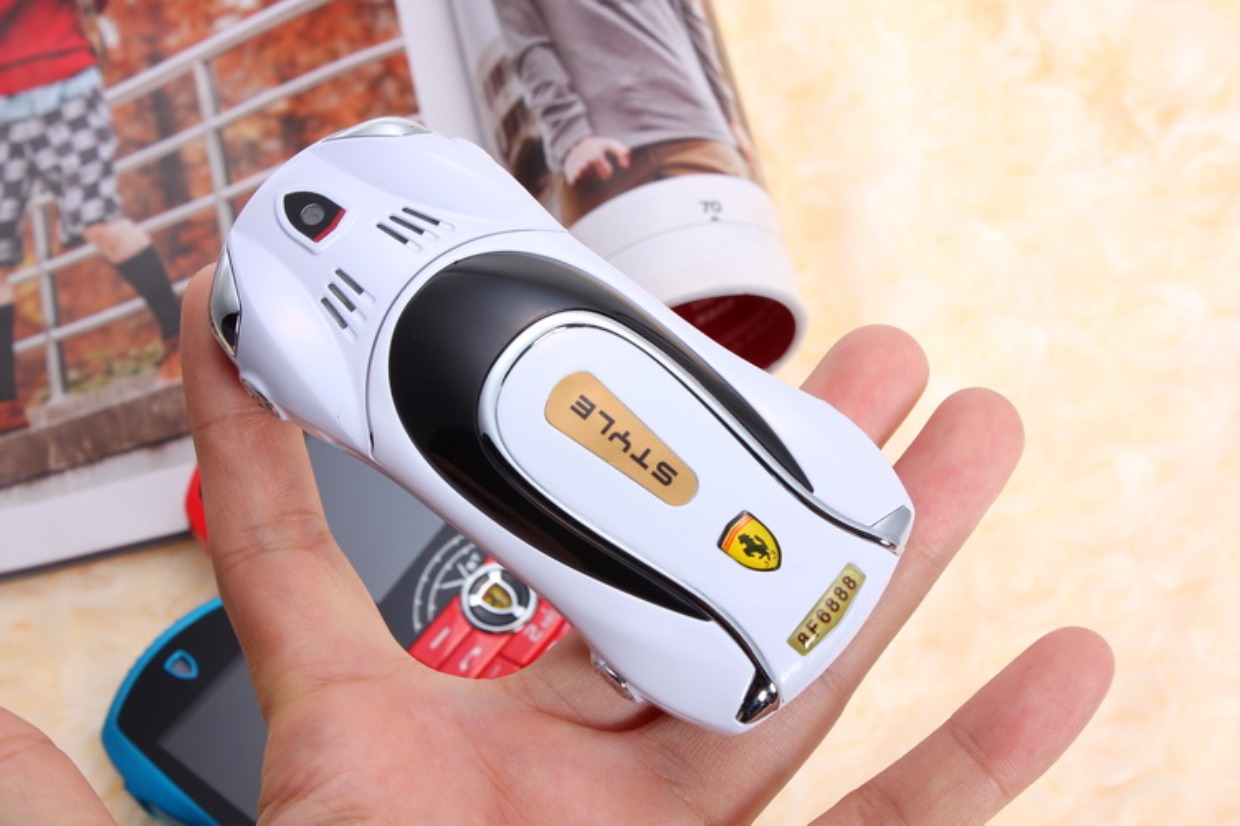 NIUWAN / New Wan F1 xe điện thoại di động đèn trẻ em học sinh hoạt hình cá tính mini thể thao xe điện thoại di động