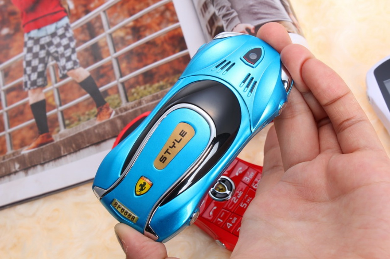 NIUWAN / New Wan F1 xe điện thoại di động đèn trẻ em học sinh hoạt hình cá tính mini thể thao xe điện thoại di động