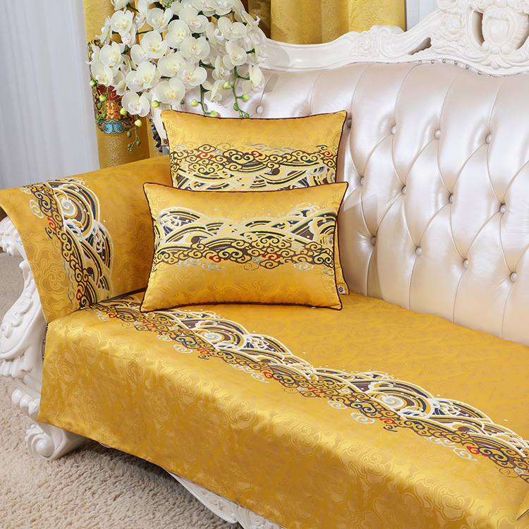 Art Musxu Style Sofa Mat Simple fabric Sofa Cushions Universal Four Seasons Mat Armrest Towel Sofa Set to do