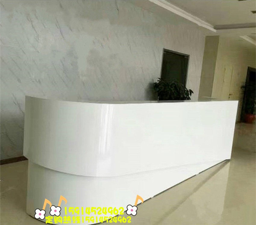 Piano Baking Lacquer Company Office Desk Office Desk Office Asphyxiating reception desk Mei Yong House Cashier Counter Hospital Nurse standing bar