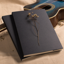 B5 super thick graffiti book a5 Sketchbook black book 16K painting pen sketchbook manuscript Personalized hand-painted book