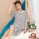 Váy ngủ nữ 2018 cotton ngắn tay ngắn dễ thương hoạt hình phiên bản Hàn Quốc của công chúa đồ ngủ ngọt ngào nữ dịch vụ mùa hè đồ ngủ xuyên thấu