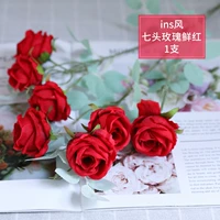 7 больших красных роз 1