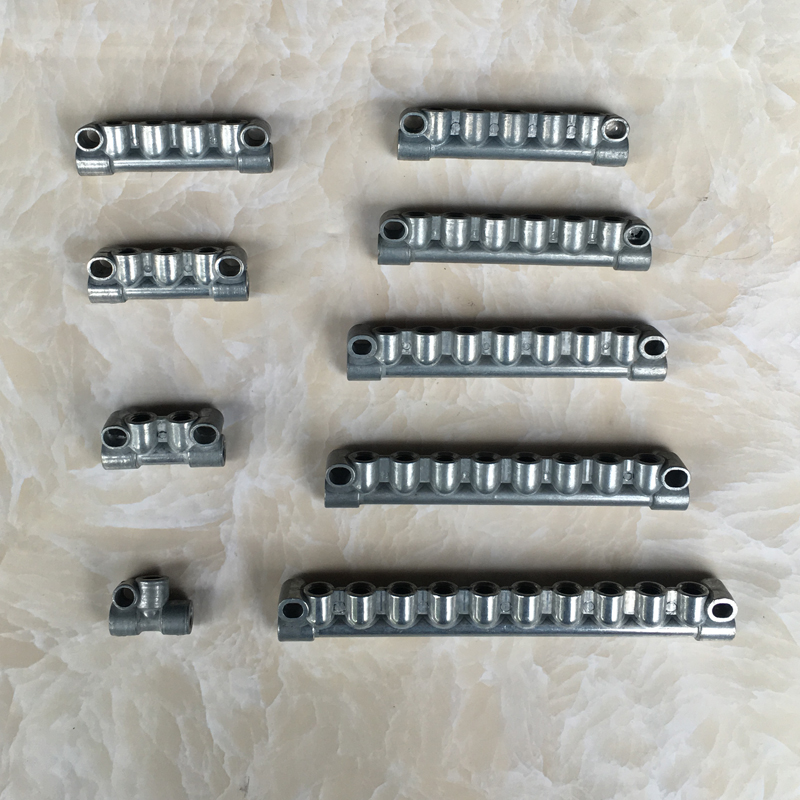 A-type oil distributor oil divider oil divider block connection body resistance lubricating oil road machine tool accessories