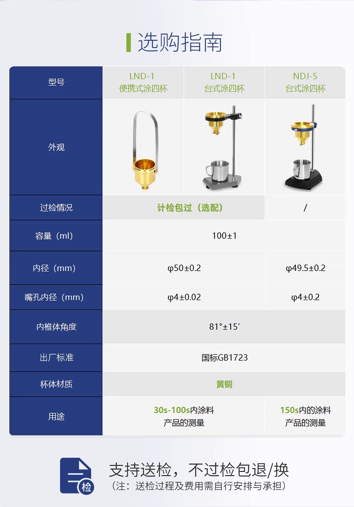 Вискозиметр lichen力辰粘度计 4号涂杯粘度计 油漆涂料粘度测量 便携式涂四杯粘度计