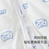 童泰 Детский демисезонный стеганый спальный мешок, детская хлопковая пижама, увеличенная толщина