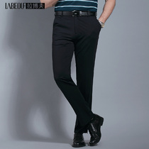 LaBov casual pants mens young and middle-aged loose elastic breathable business leisure summer 2021 New trousers