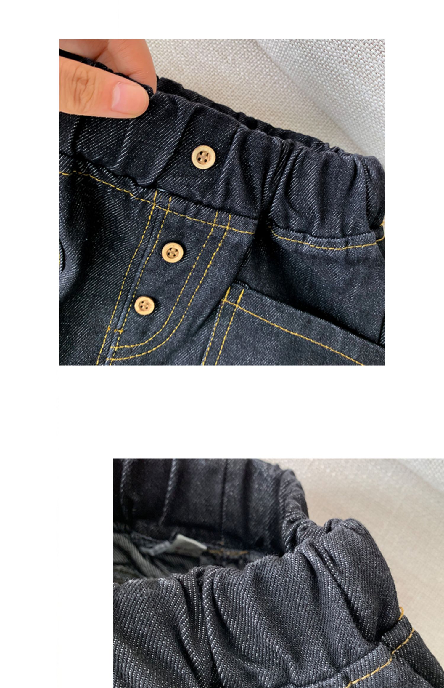 Quần jeans bé 2019 mùa thu mới phiên bản Hàn Quốc của bé trai quần harem đẹp trai hoang dã quần rộng túi rộng - Quần jean cửa hàng quần áo trẻ em