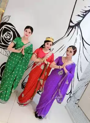 Shanghai spot import Indian sari clothing famous clothing Nepal clothing Indian saris rental