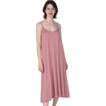 Extra-large code harnesses sleeping dresses for womens summer long style dress pyjamas dress pyjamas skirt home Gats plus fat mm loot