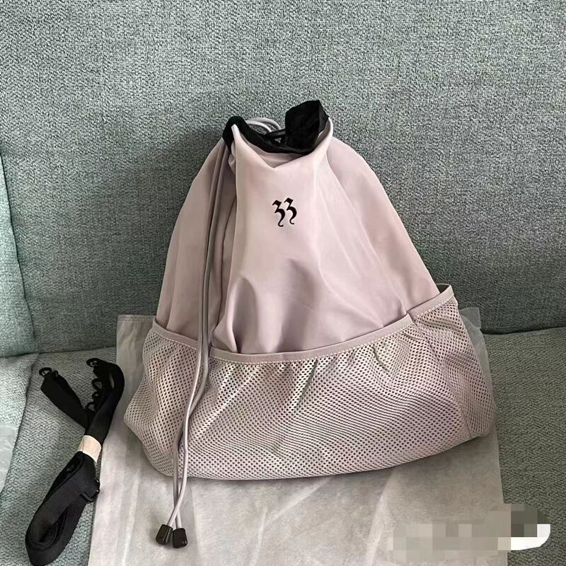 Trendy Premium New Product Original Design Three-Dimensional Offset Printing Unisex Sports Casual Solid Color Water-Repellent Large Capacity