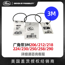 The United States GATES GATES parallel guang jiao dai 3 M206 212 218 224 230 250 imported