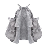 Осенняя небольшая дизайнерская рубашка, тренд сезона, французский стиль