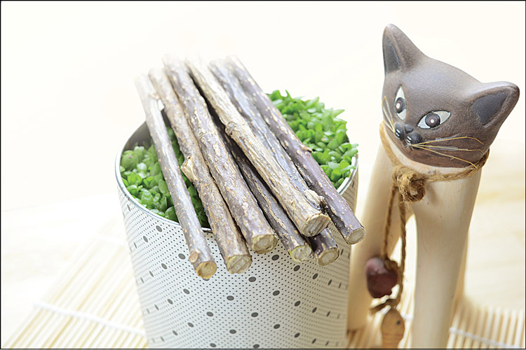 Hearty Wood Scorpio Stick 10 Stick Cat Molar Stick Cat Snack Bar Làm sạch răng Mèo cắn Stick Wood Scorpio mài răng thức an cho mèo giá rẻ