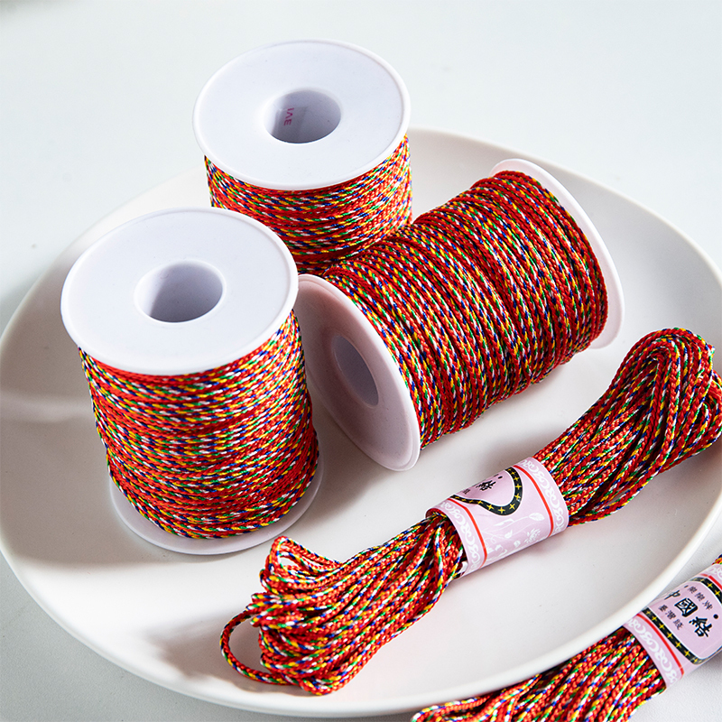Dragon Boat Festival Five-Color Rope, Hemp Rope, Cotton Rope, Mugwort Bouquet, Five-Color Thread, Binding Ribbon, Floral Materials Dragon Boat Festival Five-Color Rope, Hemp Rope, Cotton Rope, Mugwort Bouquet, Five-Color Thread, Binding Ribbon, Floral Materials