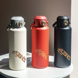 大容量保温杯1000ml便携 Трубочка со стаканом подходит для мужчин и женщин, термос, простой и элегантный дизайн